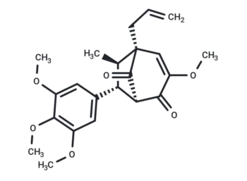 5-Allyl-3-methoxy-6-methyl-7-(3,4,5-trimethoxyphenyl)bicyclo[3.2.1]oct-3-ene-2,8-dione