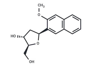 1-alpha-D-(3-Meth oxynaphthalen-2-yl)-2'-deoxy riboside; (1S)-1,4-Anhy dro-2-deoxy-1-C-(3-methoxy)-naphthalenyl)-D-erythro-pentitol