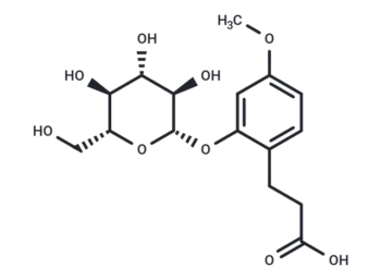 3-(2-Glucosyloxy-4-methoxyphenyl)propanoic acid