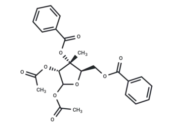 1,2-Di-O-acetyl-3,5-di-O-benzoyl-3-beta-C-methyl-D-ribofuranose