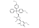 5'-O-(4,4'-Dimethoxytrityl)-5-methoxyuridine 1 5′-O-(4