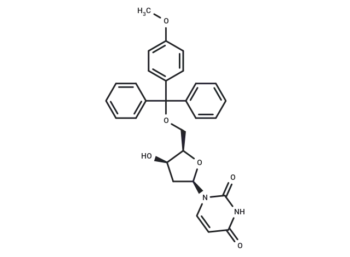 1-(5-O-Methoxytrityl-2-deoxy-b-D-xylofuranosyl)uracil