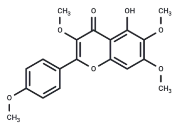 5-Hydroxy-3,6,7,4'-tetramethoxyflavone