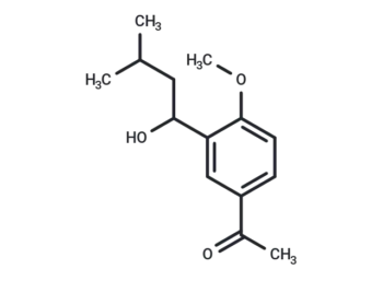 1-(3-(1-Hydroxy-3-methylbutyl)-4-methoxyphenyl)ethan-1-one