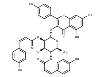 2'',4''-Di-O-(Z-p-coumaroyl)afzelin