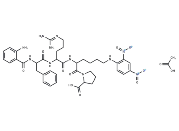 Abz-FR-K(Dnp)-P-OH acetate