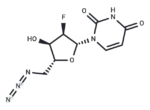 5'-Azido-2',5'-dideoxy-2'-fluorouridine 1 5′-Azido-2′