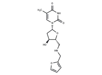 5'-Deoxy-5'-furfurylamino   thymidine