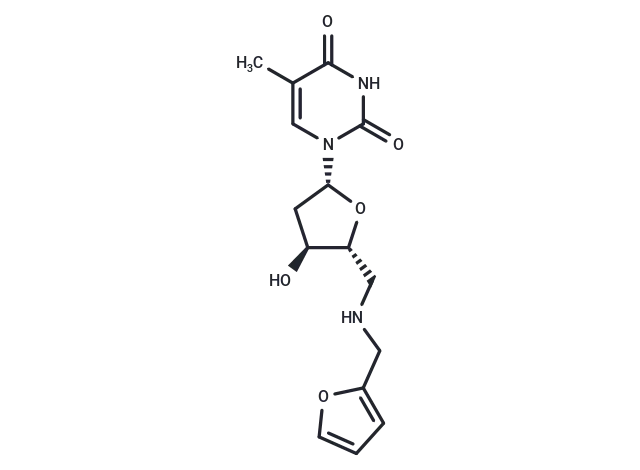5'-Deoxy-5'-furfurylamino thymidine 5'-Deoxy-5'-furfurylamino thymidine