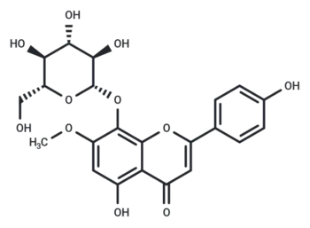 5,8,4'-Trihydroxy-7-methoxyflavone 8-O-glucoside
