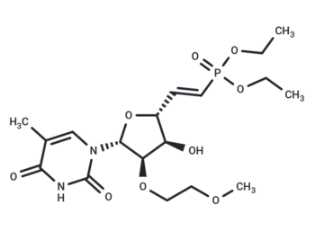 1-[(5E)-5,6-Dideoxy-6-(diethoxyphosphinyl)-2-O-(2-methoxy ethyl)-β-D-ribo-hex-5-enofuranosyl]-5-methyluracil