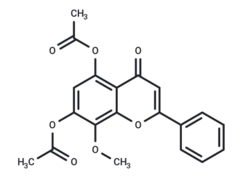 5,7-Diacetoxy-8-methoxyflavone