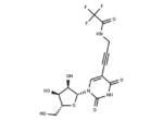 5-[3-(Trifluoroacetyl)aminopropyn-1-yl]uridine