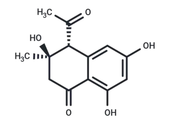 4-(trans)-Acetyl-3,6,8-trihydroxy-3-methyldihydronaphthalenone