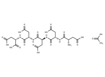 Asp-Asp-Asp-Asp-Asp acetate