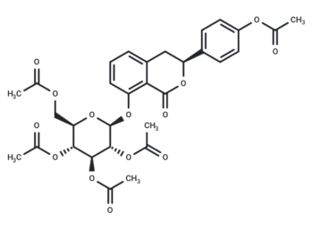 (3S)-Hydrangenol 8-O-glucoside pentaacetate