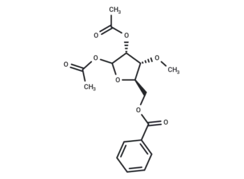 1,2-Di-O-acetyl-5-benzoyl-3-O-methyl-D-ribofuranose