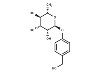 4-Hydroxymethylphenol 1-O-rhamnoside