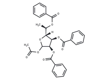 1-O-Acetyl-2,3,5-tri-O-benzoyl-5(R)-C-methyl-D-ribofuranose