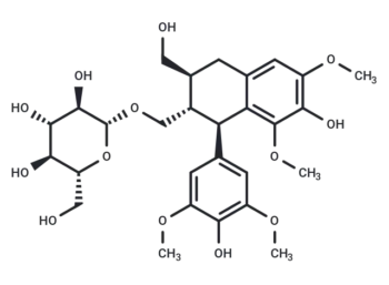 (-)-Lyoniresinol 9'-O-glucoside