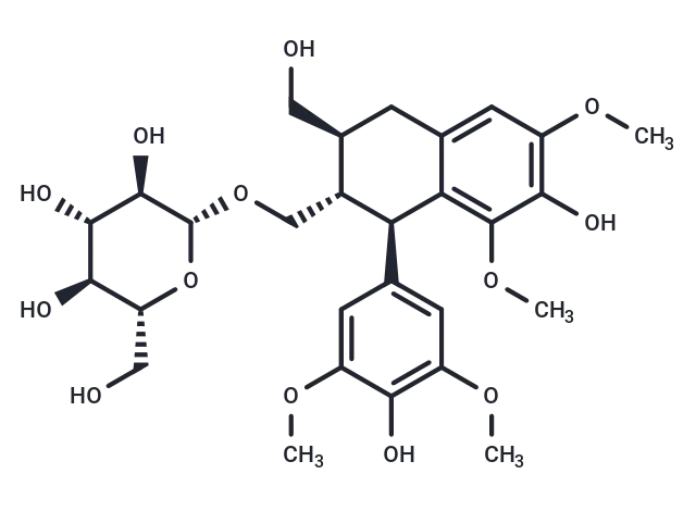(-)-Lyoniresinol 9'-O-glucoside