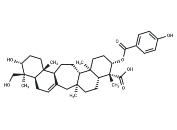 3β-(4-Hydroxybenzoyloxy)-21β,29-dihydroxyserrat-14-en-24-oic acid