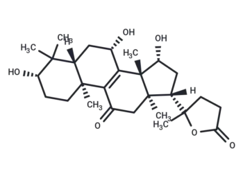3β,7β,15β-Trihydroxy-11-oxo-lanosta-8-en-24→20 lactone