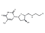 5'-Deoxy-5'-N-(2-chloroethyl)aminothymidine 1 5′-Deoxy-5′-N-(2-chloroethyl)aminothymidine