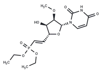 1-[(5E)-5,6-Dideoxy-6-(diethoxyphosphinyl)-2-O-methyl-β-D-ribo-hex-5-enofuranosyl]uracil