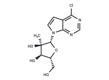 4-Chloro-7-(2-b-C-methyl-β-D-ribofuranosyl)-7H-pyrrolo[2,3-d]   pyrimidine
