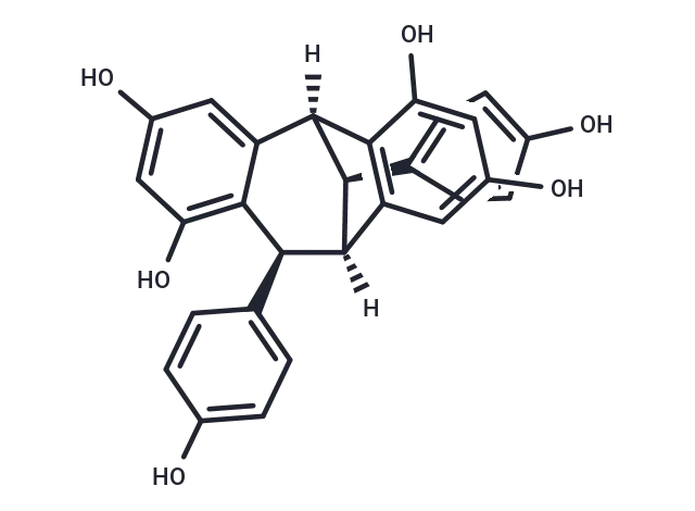 (+)-Isoampelopsin F