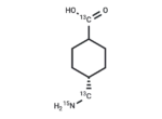 Tranexamic Acid-13C2-15N