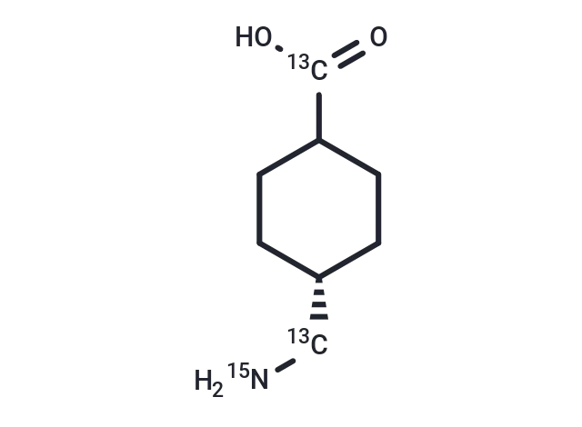 Tranexamic Acid-13C2-15N