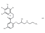 5-Hydroxy Propafenone-d5 HCl