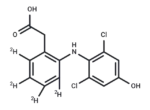 4′-Hydroxy Diclofenac-d4