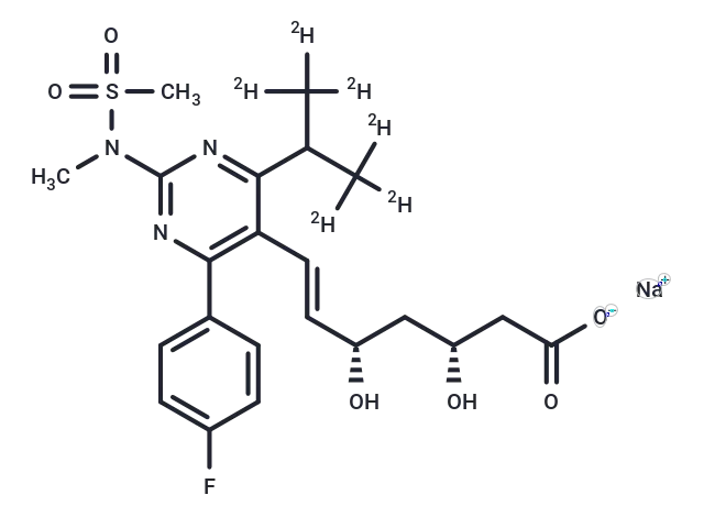 Rosuvastatin-d6 Sodium Salt
