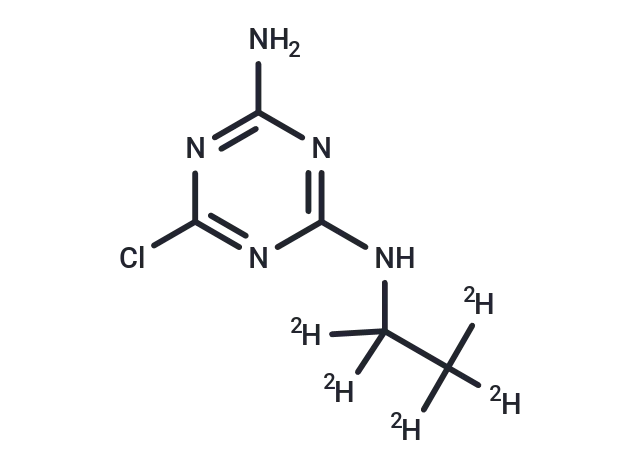 Atrazine-desisopropyl-d5 (ethylamino-d5)