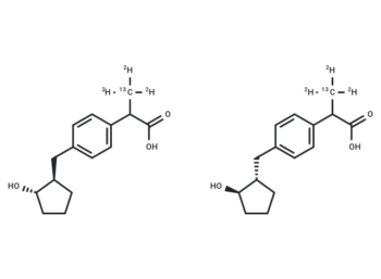 trans-Hydroxy Loxoprofen-13C-d3