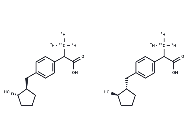 trans-Hydroxy Loxoprofen-13C-d3