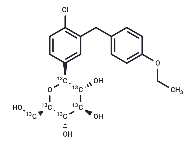 Dapagliflozin-13C6 (glucitol-13C6)