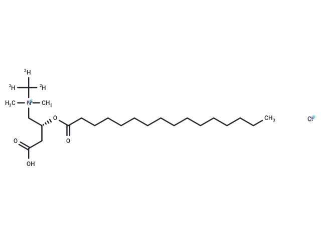 Palmitoyl carnitine-d3 HCl