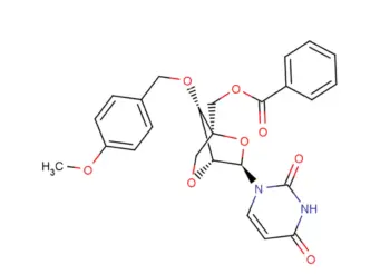 5'-O-Benzoyl-3'-O-(4-methoxybenzoyl)-2'-O,4'-C-methyleneuridine
