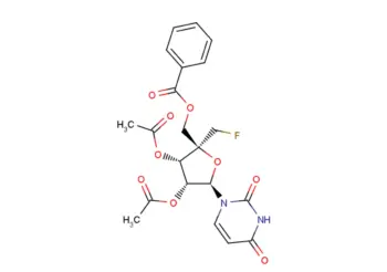 5'-O-Benzoyl-2',3'-di-O-acetyl-4'-C-fluoromethyluridine