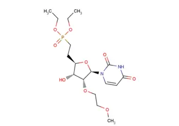 1-[6-(Diethoxyphosphinyl)-2-O-(2-methoxyethyl)-β-D-ribo-hexofuranosyl]uracil