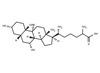 3α,7α-Dihydroxycoprostanic acid