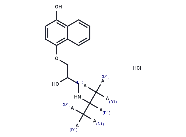 4-Hydroxy propranolol-d7 HCl