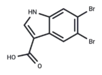 5,6-dibromo-1H-indole-3-carboxylic acid 1 5