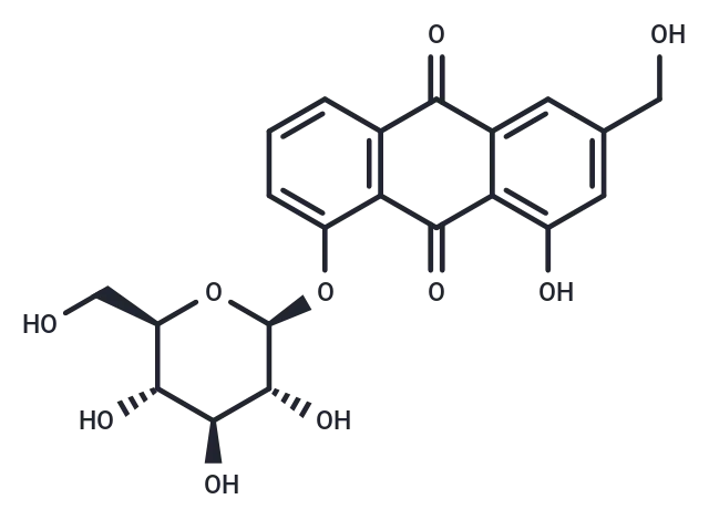 Aloe-emodin-8-O-β-D-glucopyranoside