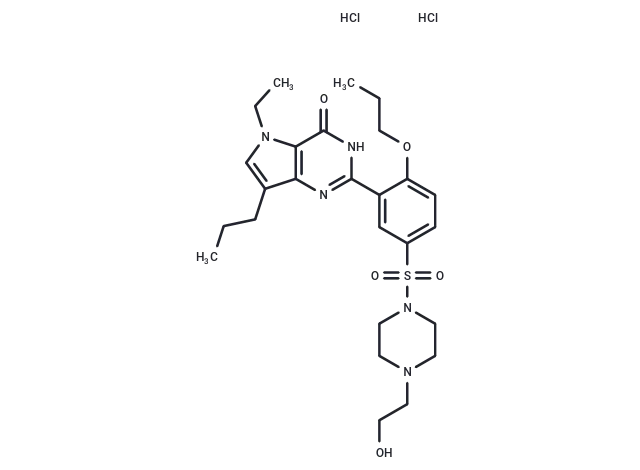 Mirodenafil dihydrochloride