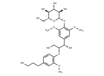 (7S,8R)-4,9,9'-Trihydroxy-3,3',5-trimethoxy-8,4'-oxyneolignan 4-O-β-D-glucopyranoside